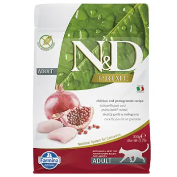 Farmina N&D Prime Feline Chicken & Pomegranate Adult 300g