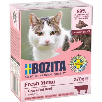 BOZITA Kot w sosie wołowym 370g