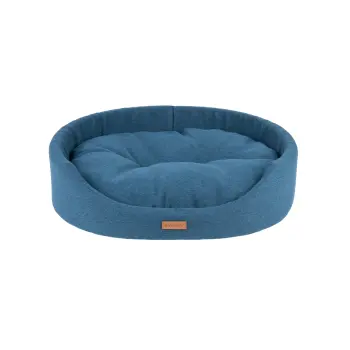 AMIPLAY Legowisko Owalne Montana Niebieskie M