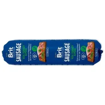 Brit Care Sausage Turkey & Pea 800g