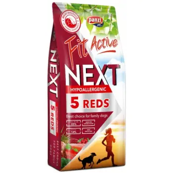 PANZI-PET KFT Fit Active Next Hypoallergenic Adult 5 Reds 15kg