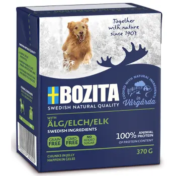 BOZITA Dog Łoś W Galarecie 370g