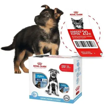 ROYAL CANIN Wyprawka dla szczenięcia MAXI PUPPY + kupon rabatowy 20zł!!!