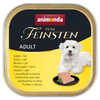 Animonda Vom Feinsten Dog Adult Indyk Z Serem 150g