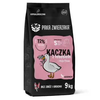 Paka Zwierzaka -Seventh heaven -Kaczka z łososiem (duck & salmon ) 9kg