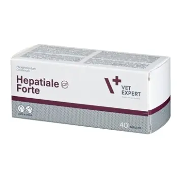 VETEXPERT Hepatiale Forte 40 Tabletek