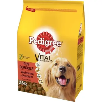 PEDIGREE Adult 2,6kg (średnie rasy) - sucha karma dla psów z wołowiną i drobiem