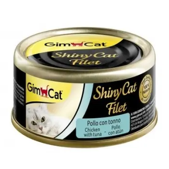 GIMCAT SHINYCAT FILET kurczak+tuńczyk 70g