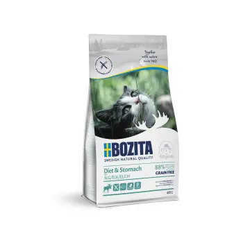 BOZITA Diet & Stomach Z Łosiem 400g