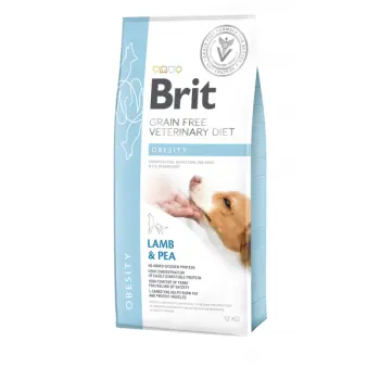 Brit Grain Free Veterinary Diet Dog Obesity Jagnięina Z Groszkiem 2kg