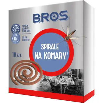 Bros Spirale Na Komary 10 szt