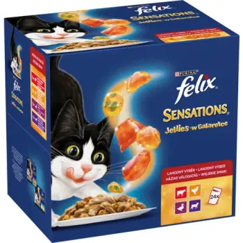 Felix Sensations Wiejskie Smaki W Galaretce 24x100g