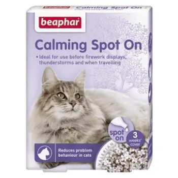 BEAPHAR Calming Spot On Krople Uspokajające Dla Kota 3x0.4ml