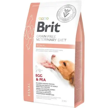 Brit Grain Free Veterinary Diets Dog Renal Jajko Z Groszkiem 2kg