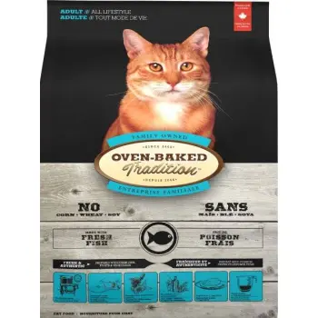 Oven Baked Tradition Cat Food Adults Of All Life Style With Fish 1,13kg