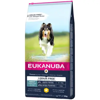 Eukanuba Adult Large Grain Free Chicken 12kg