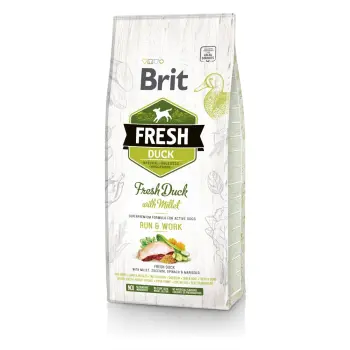 Brit Fresh Duck & Millet Adult Run & Work 12kg