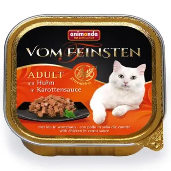 Animonda Cat Vom Feinsten Adult Kurczak W Sosie Marchewkowym 100g