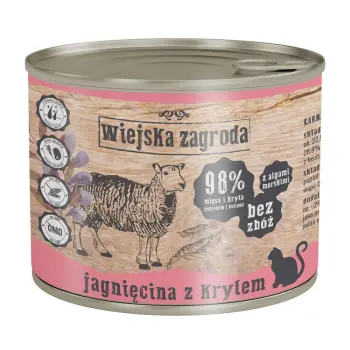 Wiejska Zagroda Jagnięcina Z Krylem 200g