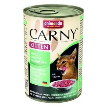 Animonda Cat Carny Kitten Wołowina, Kurczak + Królik 400g