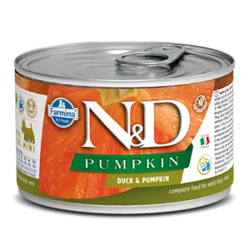 Farmina N&D Pumpkin Grain Free Canine Duck & Pumpkin Adult Mini 140g