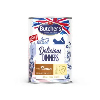 Butcher's Delicious Dinners Kawałki W Galaretce Z Dziczyzną 400g