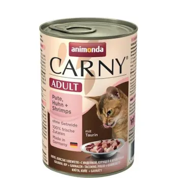 Animonda Cat Carny Adult Indyk, Kurczak I Krewetki 400g