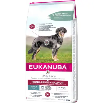 Eukanuba Daily Care Adult Mono-Protein Salmon 12kg