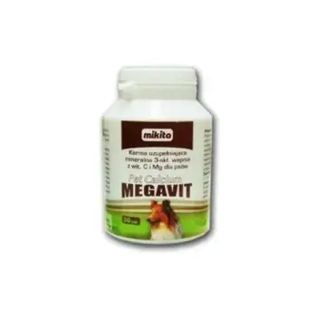 Mikita Pet Calcium Megavit 50 Tabletek