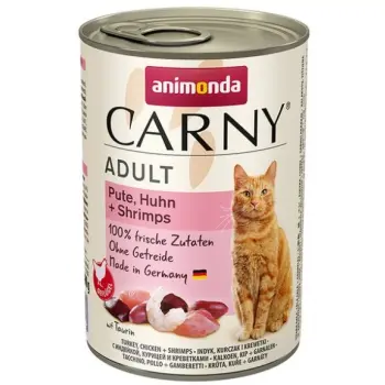 Animonda Cat Carny Adult Indyk, Kurczak I Krewetki 400g