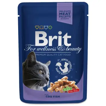 Brit Premium Cat Adult Dorsz 100g