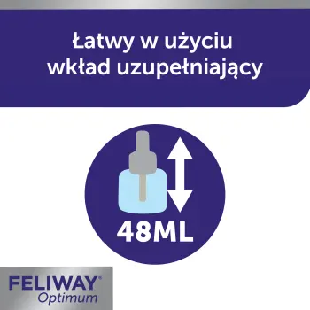 Ceva Animal Health Polska Sp. Z O.o Feliway Optimum Dyfuzor + Wkład 48ml