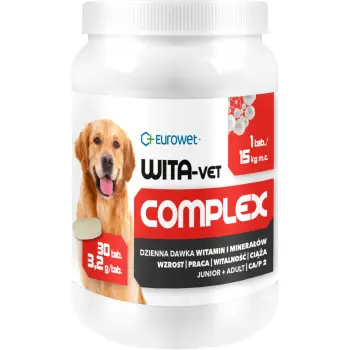 Eurowet Wita-Vet Junior + Adult 30tab