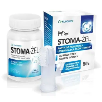 Eurowet Stoma Żel + Szczoteczka Do Zębów 50g