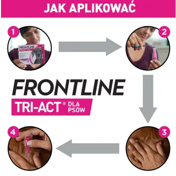 FRONTLINE Tri-Act Dla Psów 3x0,5ml