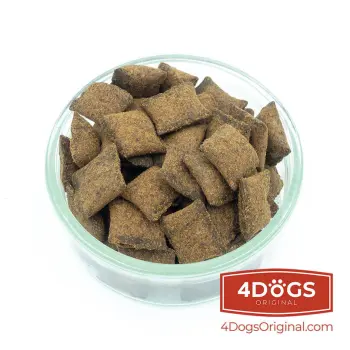 4DOGS Original Nadziewane Ciasteczka Dla Psa Z CBD I Proszkiem Z Poroża 60g