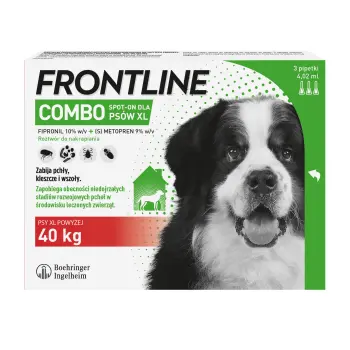 FRONTLINE Combo Spot-On Dla Psów 3x4,02ml