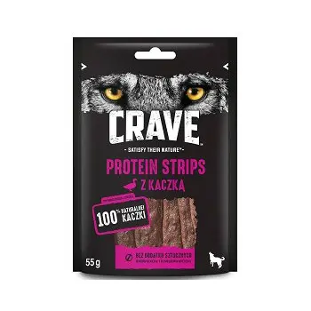 Crave Protein Strips Z Kaczką 55g