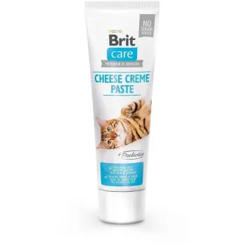 Brit Care Cat Paste Cheese Creme Enriched With Prebiotics 100g