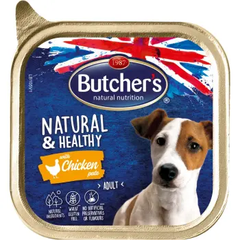 Butcher's Natural&Healthy Dog Z Kurczakiem Pasztet 150g