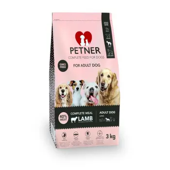 PETNER Adult Large Breeds Z Jagnięciną 3kg