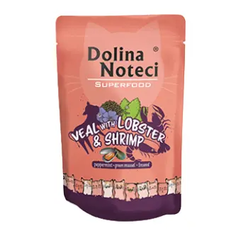 Dolina Noteci Superfood Cielęcina Z Homarem I Krewetkami 85g