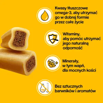 Pedigree Jumbone Przysmak Dla Dorosłych Psów Średniej Wielkości Z Wołowiną 180g