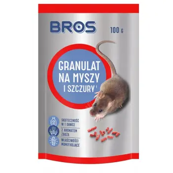 Bros Granulat Na Myszy i Szczury 100g