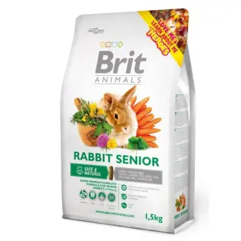 Brit Animals Rabbit Senior Complete 1,5kg