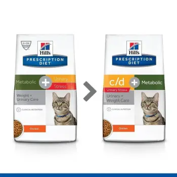 Hill's PD Prescription Diet c/d Urinary Stress + Metabolic Feline 3kg