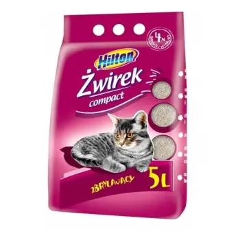 Hilton Compact Żwirek Bentonitowy Zbrylający Dla Kota 5l/5,3kg