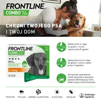 FRONTLINE Combo Spot-On Dla Psa 3x1,34ml