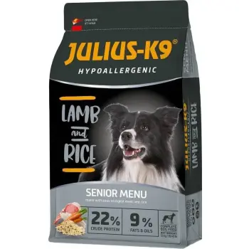 Julius-K9 Hypoallergenic Senior Lamb & Rice 3kg