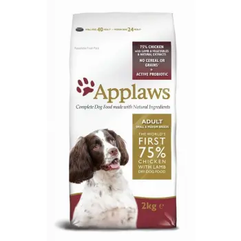 APPLAWS Adult Small & Medium Breed Chicken With Lamb 7,5kg